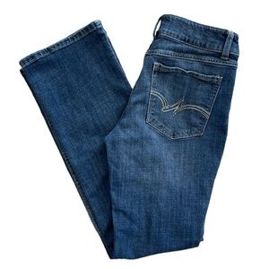 WRANGLER Juniors Mid Rise Boot Cut Denim Jeans Size 9 X 32